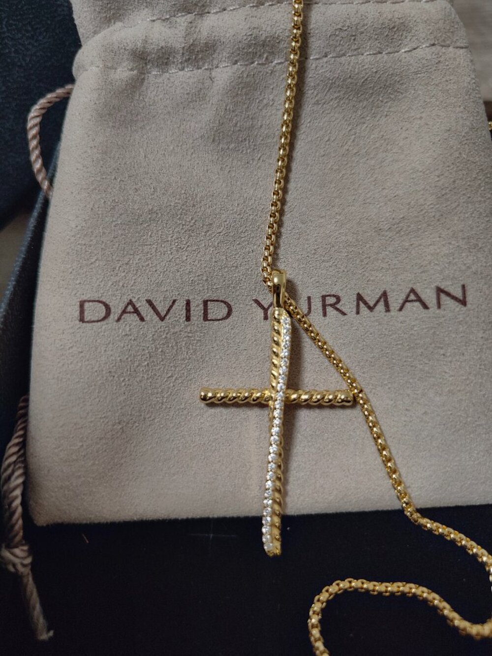 David Yurman Cross Necklace
